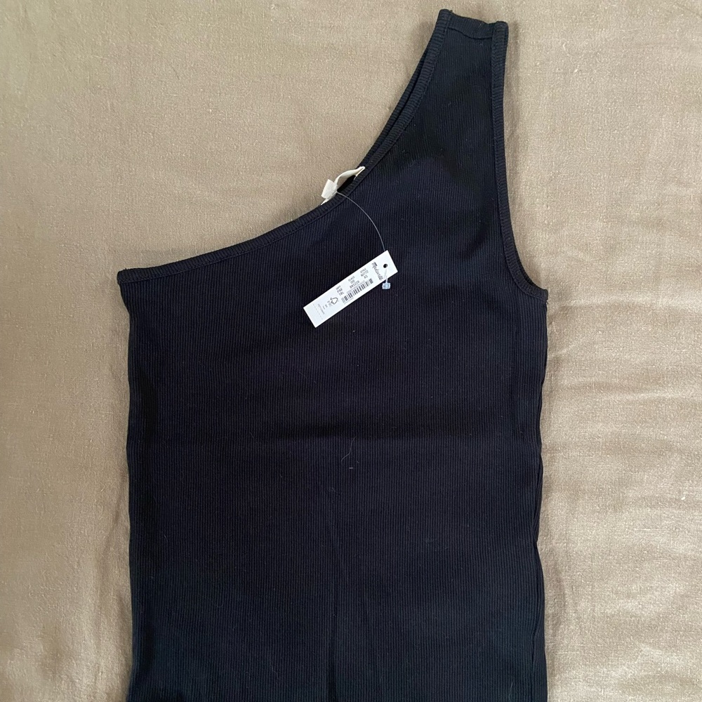 NWT Madewell One Shoulder Top